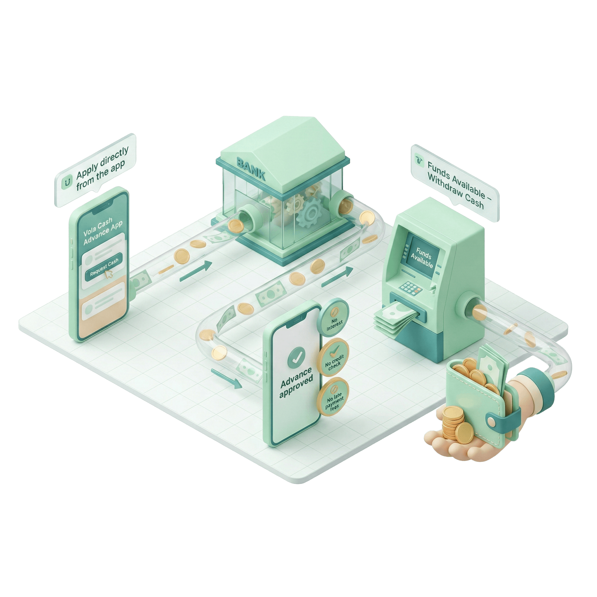 Cash Advance illustration