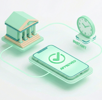 Instant approval illustration